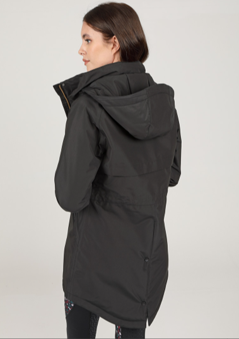 Aubrion Woodford Coat Charcoal-1